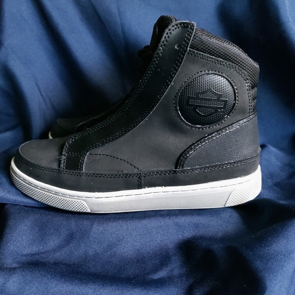 Harley-Davidson Men's Vardon Waterproof Black Riding Shoe - Picture 2 of 7